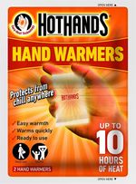 2 x Hot Hands hand Warmers - Hothands Packs Pocket Heat 10HRS UK - Bulk Discount