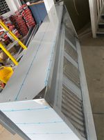 STAINLESS STEEL COMMERCIAL KITCHEN CANOPY/HOOD 9FT
