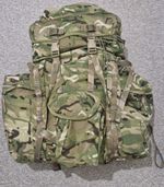 British Army MTP PLCE Bergen rucksack  with  Side Pouches 