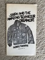 Joseph and the Amazing Technicolor Dreamcoat Programme Albery Theatre 1973