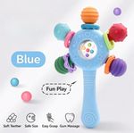 Rattle Teether Toy Safe Bite Design Baby Sensory Teething Toy Newborn Infant 0M+