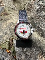Rare watch Wostok Vostok Coca-cola 2614 Rus Collectible Watch Advertising 90s