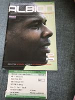 WEST BROMWICH ALBION V SHEFFIELD UNITED 2001/02 DIVISION ONE PROGRAMME & TICKET