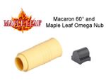 Maple Leaf Macaron 60° Degree + Official Omega Nub Hop Rubber Bucking