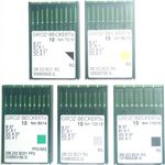 GROZ-BECKERT INDUSTRIAL OVERLOCKING MACHINE NEEDLES B27 81X1 ALL SIZES PACK OF10