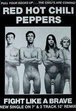 RED HOT CHILI PEPPERS POSTER Fight Like a Brave 24X36