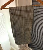 Autograph Green Check Dress Trousers Womens Petite Size 16 Short Leg