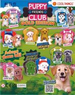 Puppy Club Friends Gold Edition Full Set Of 8 Puppies In Tins rare gold capsule 