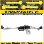 FOR PEUGEOT BOXER CITROEN RELAY FRONT WINDSCREEN WIPER MOTOR & LINKAGE 2007+ RHD