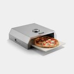 VonHaus BBQ Grill Top Pizza Oven Stainless Steel Stone Thermometer 2500547.1