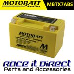Motobatt Battery for Sinnis ZS125-79 Hoodlum 125 - AGM