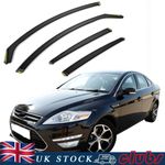For Ford Mondeo MK4 2007-2014 5 Door Hatchback Wind Deflectors Rain Guard Visors