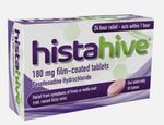 Histahive Fexofenadine 180mg Tablets Pack Of 30 Tablets