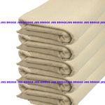 4 EXTRA LARGE 12FT X 12FT COTTON TWILL PROFESSIONAL DECORATING LARGE DUST SHEETS