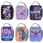 Kids KPop Insulated Lunch Bag School Travel Picnic Snack Bags Box Birthday Gifts