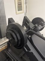 PowerGym Commercial Plate-Loaded Hack Squat Machine
