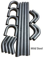 16 Pcs MILD STEEL Exhaust Kit Car Mandrel Bend Pipe Elbow Tubing 45,180,90 Deg