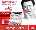 Colgate Pain Out Ayurvedic Medicine with Clove Oil Express Relief from ToothPain