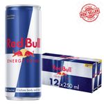 Red Bull Energy Drink 250ml - Choose your Flavour (Pack of 12 x 250ml)