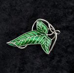 Leaf Of Lorien Elven Brooch Pin LOTR Lord of The Rings Hobbit Jewellery 