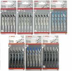 Bosch Jigsaw Blades Pack of 5 | Speed Cut | Down Cut | Metal | Aluminium |Clean 