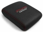 Armrest Lid Repair Cover For Volkswagen Amarok 2010-20 Black Leather Embroidery