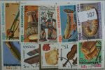 Musical Instruments 25 Stamps (307)