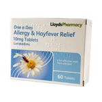 Loratadine (10mg) - Hay Fever & Allergy Relief - 60 Tablets - EXP 10/2024