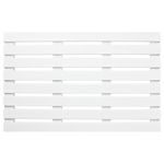 BAMBOO DUCK BOARD WOODEN NATURAL WHITE BATHROOM RECTANGULAR SHOWER BATH MAT