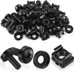 Poeland 20 Pack M6 x 16mm Rack Mount Cage Nuts, Screws and Washers for... 