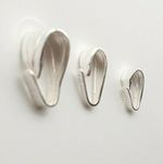 925 Sterling Silver SNAP ON BAIL Pendants Spring -NO NEED for SOLDERING- 3 SIZES