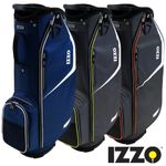 IZZO 2026 ULTRA LIGHT PREMIUM GOLF CART BAG / 14 WAY DIVIDER GOLF TROLLEY BAG