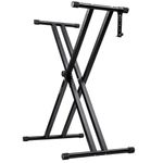Electronic Piano Double X Stand Music Keyboard Standard Rack Adjustable Height
