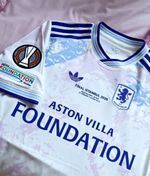 Aston Villa Foundation Europa League 25-26 Final Shirt S-4XL