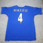 Vintage Chelsea Shirt Extra Large Blue Home Kit 2003 2005 Jersey Claude Makelele