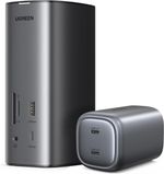 UGREEN Revodok Pro 312 USB C Docking Station with 100W USB-C GaN Charger, 12-in-