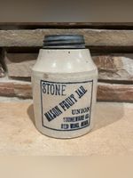 Union Stoneware Co. Red Wing Minn. Stone Mason Fruit Jar with Porcelain Lid