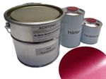 5 Liter Set 2K Car Paint Brilliant Pink Metallic Matte No Clear Varnish New