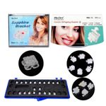 Dental Orthodontic Braces Self-Ligating Sapphire Ceramic Brackets Roth/MBT 022''