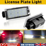 2pc LED License Number Plate Light Lamp 4416659 For Vauxhall Movano MK II Vivaro