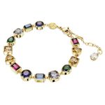 Imber Tennis bracelet Mixed cuts, MultiColoured, Gold-tone plated 5662925