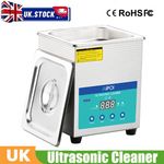 2L Ultrasonic Cleaner Timer Watch Jewellery Coins Cleaning Machine With Basket