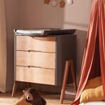 Troll Torsten Dresser & Changing Top - Grey/Teak