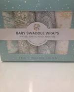 Baby Swaddle Wraps Pack Of 4