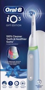 Oral-B iO Series 3 Electric Toothbrush Gift Edition - Ice Blue