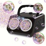 Automatic Bubble Machine Bubble Blower With 20000 Bubbles Per Minute LED Outdoor