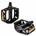 Bicycle Pedals Metal Alloy Flat Platform 9/16" Inch 14mm for Mountain Road bike