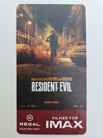 Resident Evil collectible ticket - Regal Cinemas IMAX promo