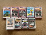 9 x VINTAGE TOP TRUMPS SETS - FREE UK POSTAGE!!