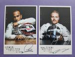 🏁 Mercedes- AMG Petronas F1 - 2019 Driver Cards - x 2 🏁 